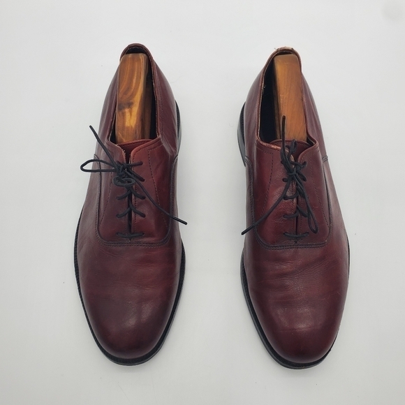 Vintage Dexter Brown Leather Derby Plain toe Oxfords Size 10 EEE Shoes main image 9